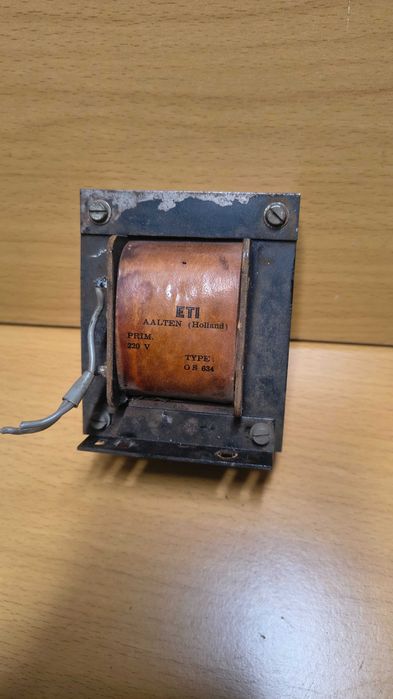 Transformator ETI AALTEN (Holandia) typ OS 634