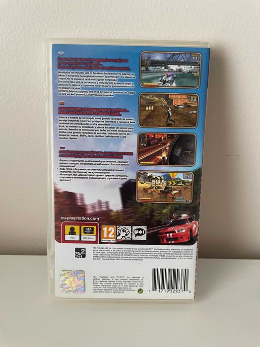 Pursuit Force - (PSP Essentials)- Testado