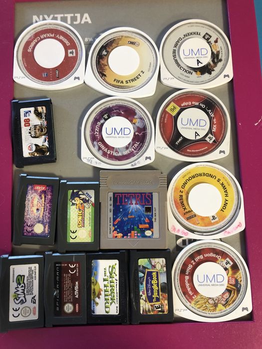 Diversos Jogos para o gameboy e para a PSP