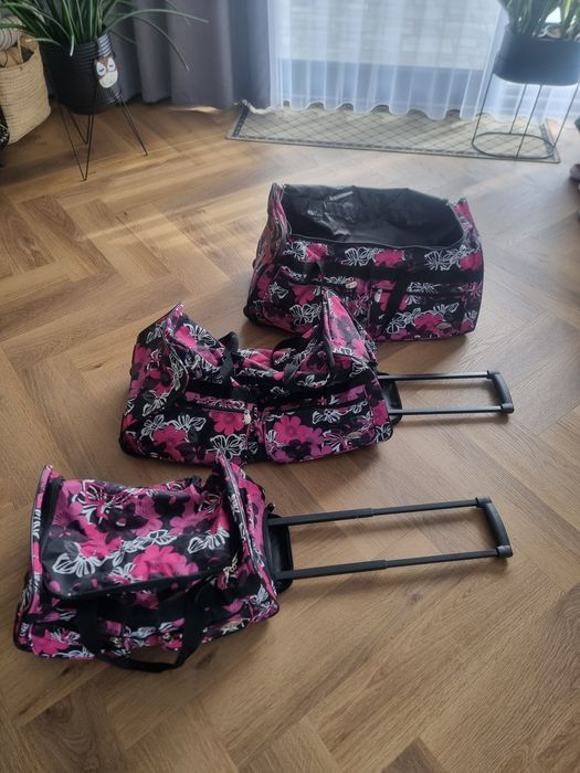 Torby walizki podróżne 3 szt