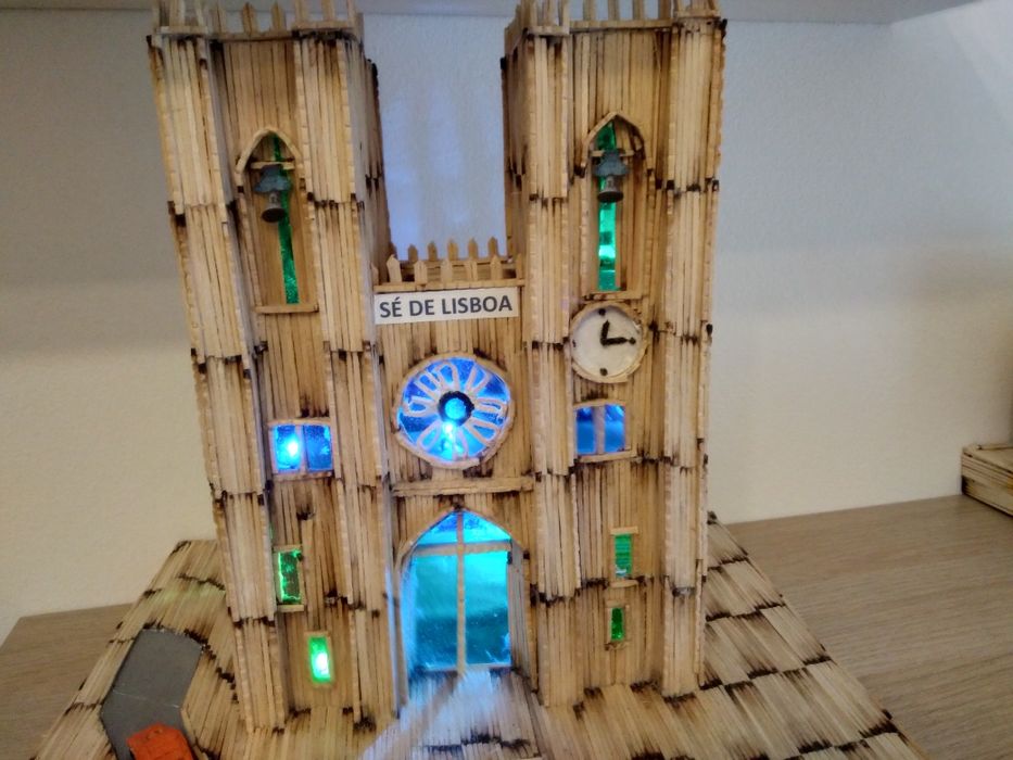 Estádio Sporting em fósforos