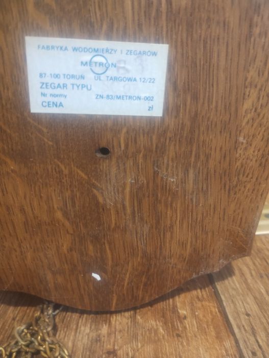 Zegar     Metron