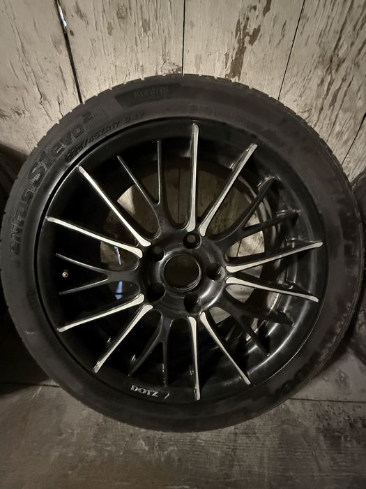 Alufelgi DOTZ Rapier 17" 225/45R17 Hankook | Komplet Śruby + Dekielki