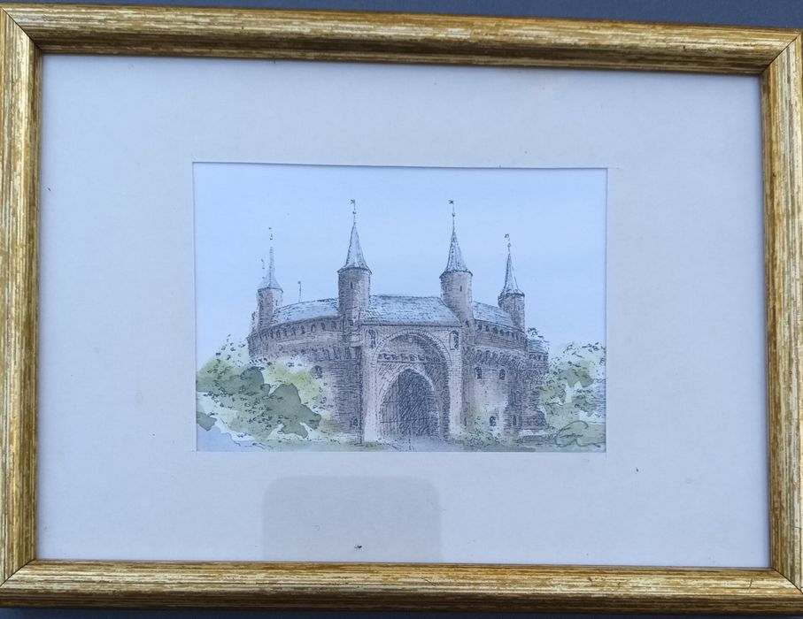 Grafiki Kraków dwie sztuki