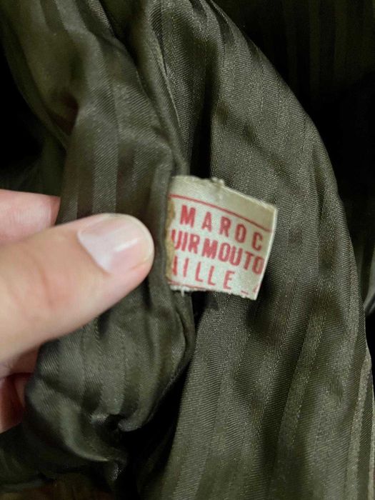 Casaco de Cabedal Castanho Vintage