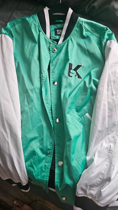 oryginalna męska kurtka bomberka Karl Lagerfeld rozmiar 50