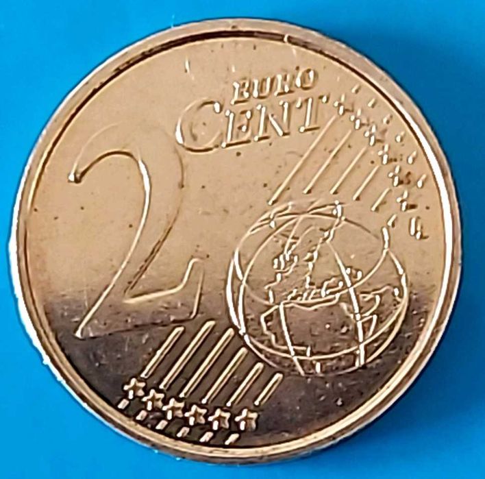 2 Cêntimos de 2021 de Espanha, Santiago Compostela