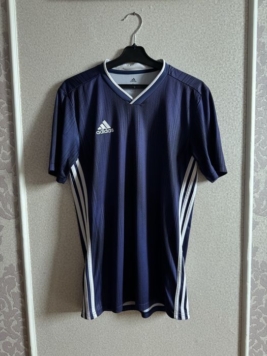 Тренувальна футболка Adidas Climalite Dark Blue