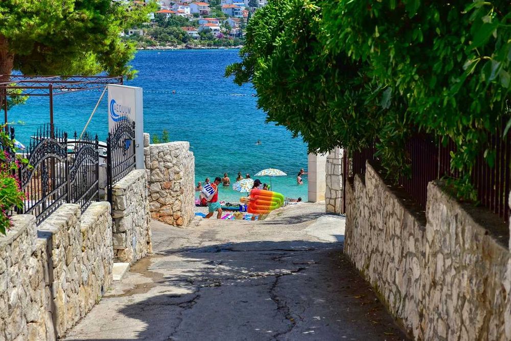 Apartamenty przy plaży w Chorwacji