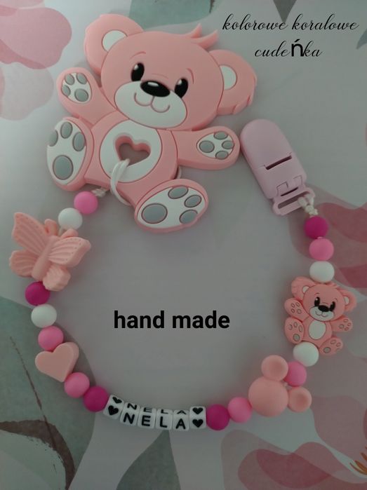 Zawieszka imienna do smoczka