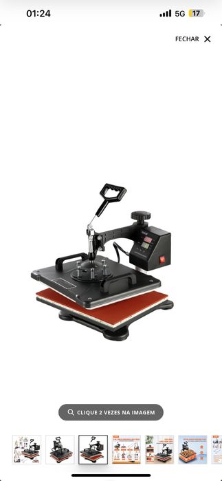 VEVOR 8 em 1 Máquina de sublimação de calor