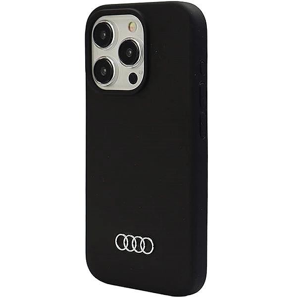 Etui Audi Silicone Case do iPhone 15 Pro Max - czarne