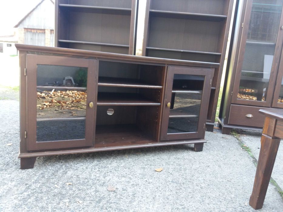 IKEA Markor komoda-kredens,ciemny mahoń,138x52x73 cm-dostawa gratis