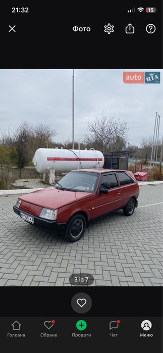 Продам таврию на газу