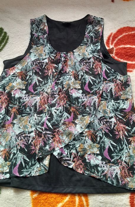 Wzorzysty top Laura Torelli