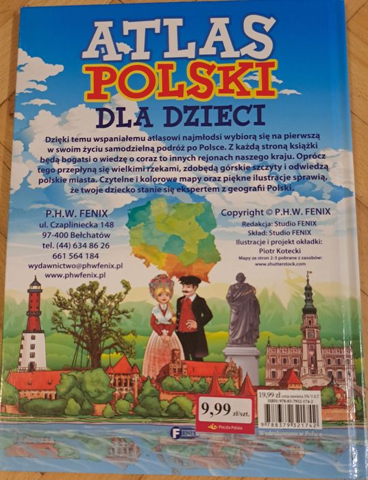 Atlas Polski dla dzieci