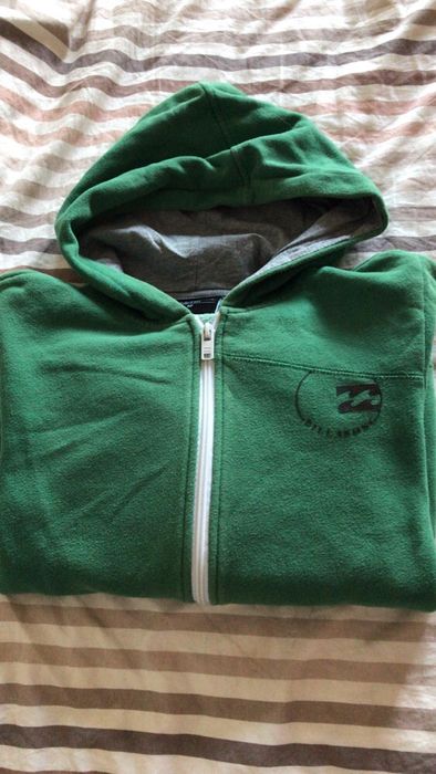 Sweat fecho capucho Billabong
