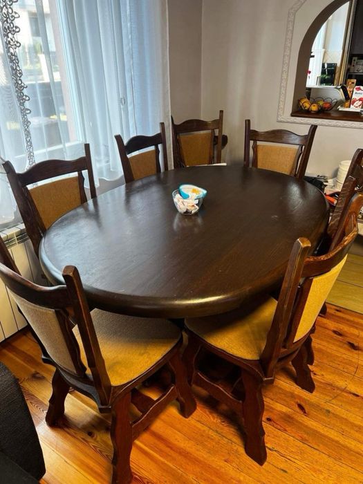 Stół holenderski na jednej nodze