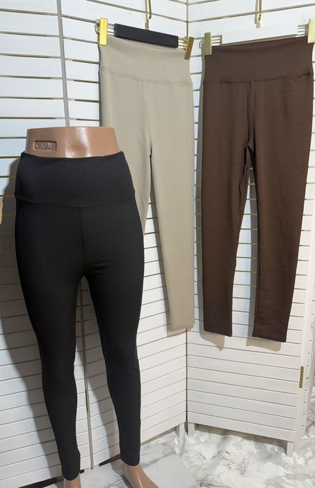 ‼️Лосіни в рубчик без утеплення (норма та батал) - 350/390 грн!