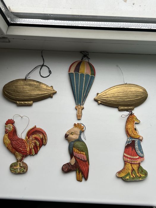 ёлочные игрушки 1930-1940гг