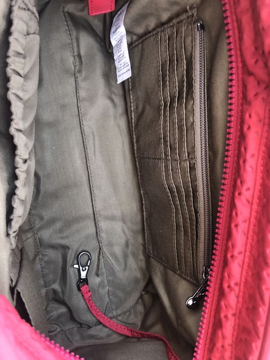 Сумка Kipling з мавпою червона жіноча