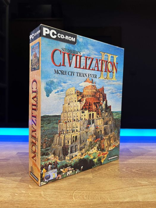 Civilization III 3 (PC EN 2001) BIG BOX angielskie premierowe wydanie