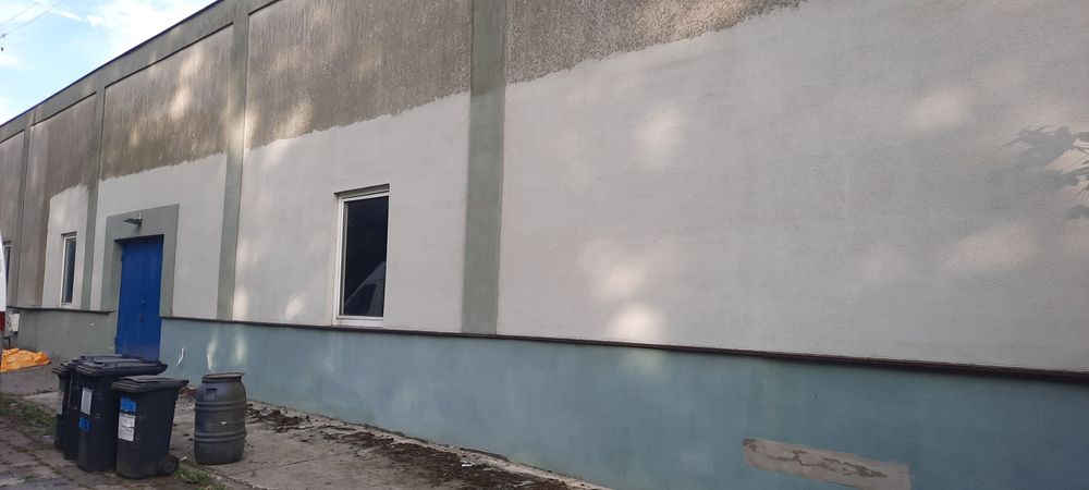 Mycie kostki brukoweji elewacji