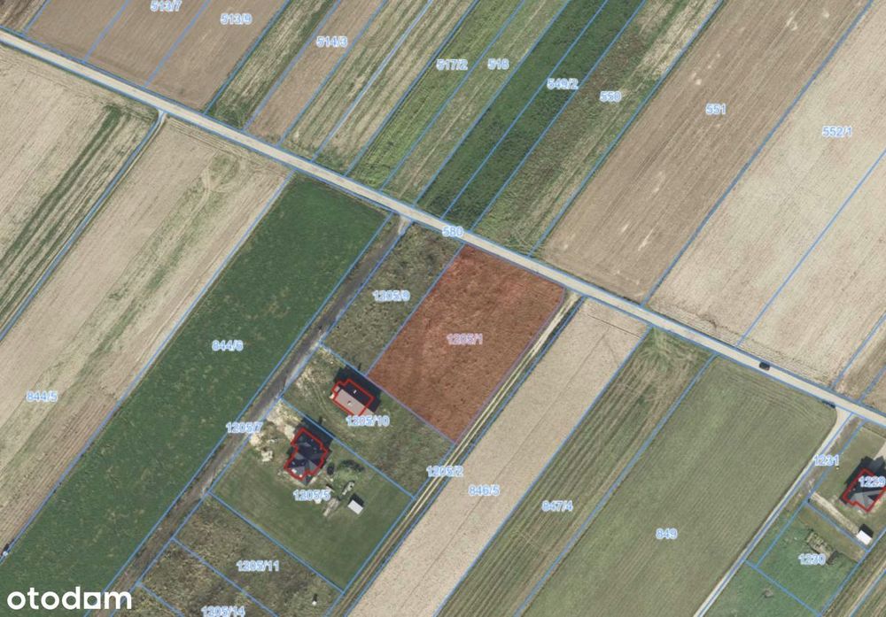 Duża działka-3090 m2.Cisza, przestrzeń.