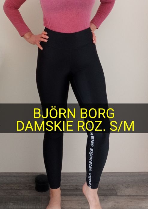 Legginsy sportowe Bjorn Borg damskie roz. S/M