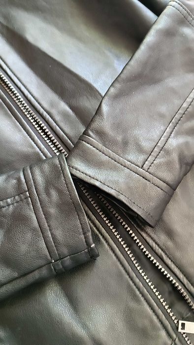 Куртка шкіряна, косуха на підлітка