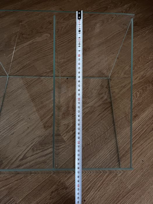 Komplet 3 szklanych gablot, witrynek na cukierki