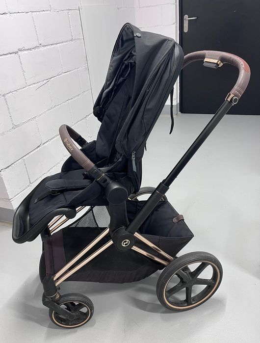 Cybex Priam 4.0 sepia czarny rose gold 2w1