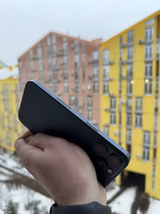 94% Аккум Идеал iPhone 15 Pro Max 256Gb Blue Titanium Neverlock Айфон