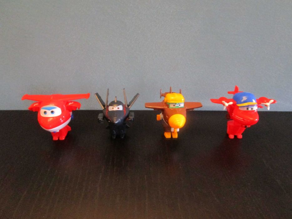 Super Wings Grandes (10cm) da 1ª, 2ª, 3ª e 4ª Temporadas