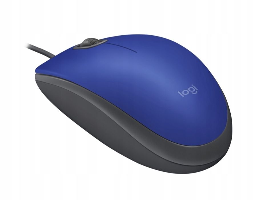 Cicha mysz optyczna USB Logitech M110 Silent dostosowana do obu dłoni