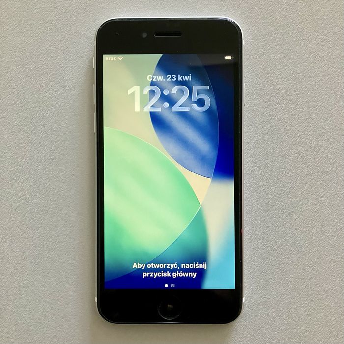 iPhone SE 2020 biały 128 Gb bateria 100% jak nowy