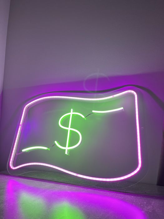 Led панель підсвітка $ долар