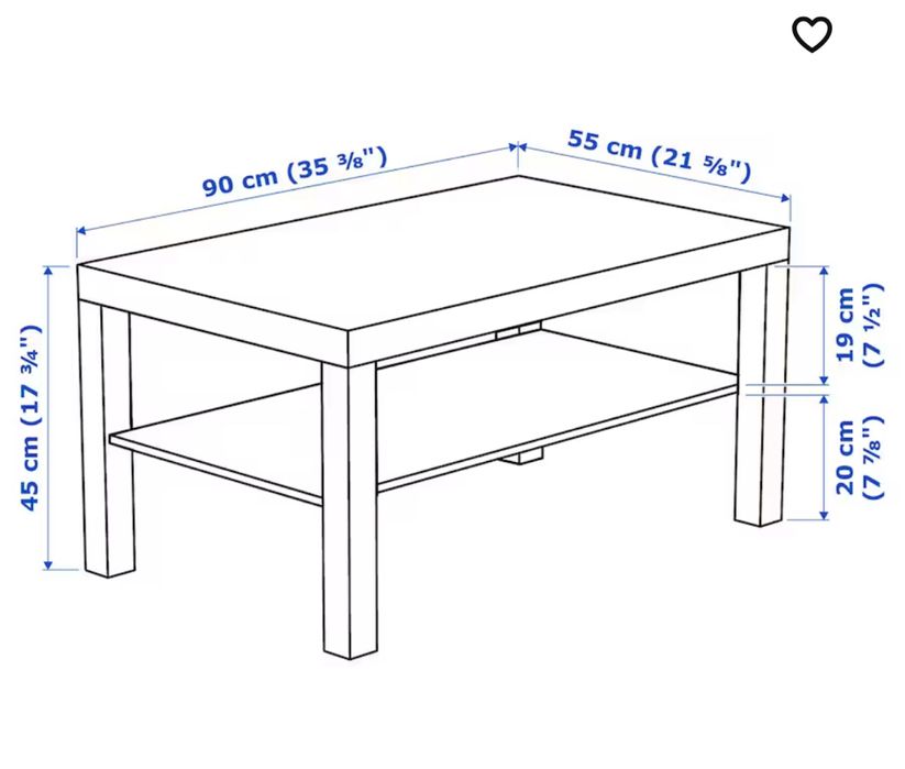 Mesa de centro (usado)