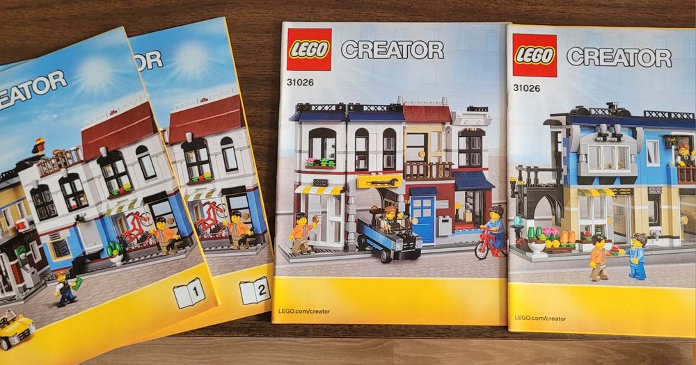 LEGO 31026 Miasteczko, Lego creator 3w1