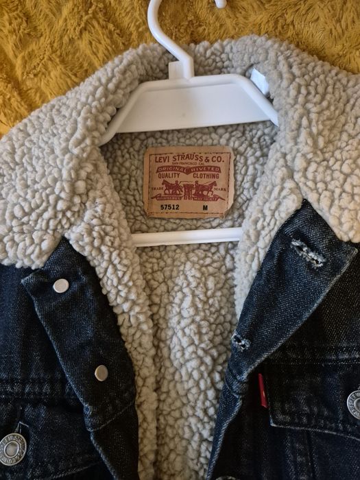 Lewis kurtka jeansowa z kożuszkiem