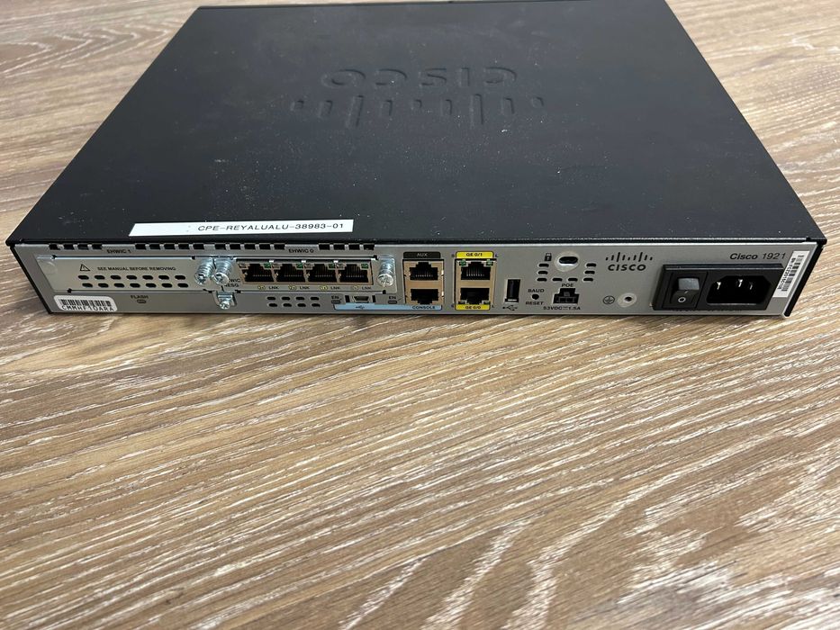 Cisco 1921 Router64585249830915121