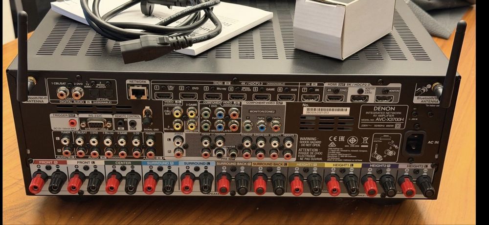 Denon AVC X3700H 7.4.2 lub 11.2