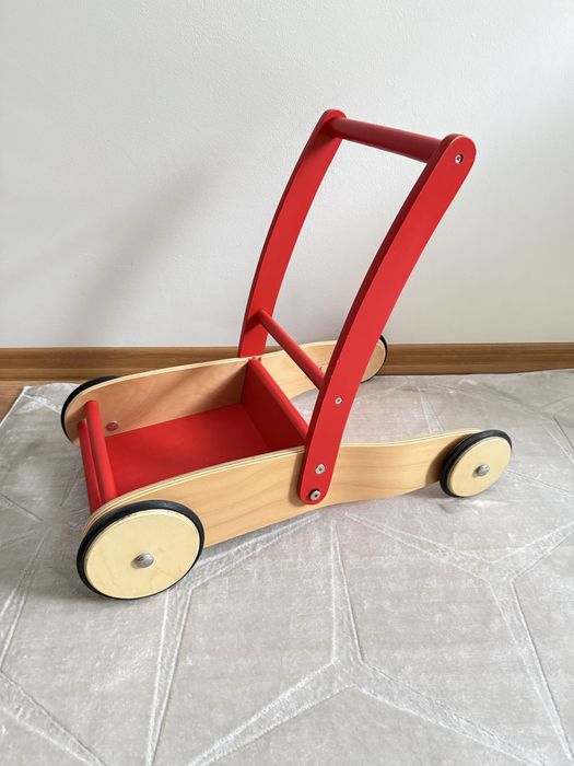 Pchacz chodzik Pinolino drewniany