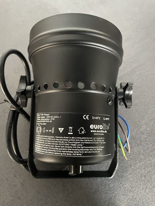 Nowy Reflektor Eurolite Par T-36 Czarny