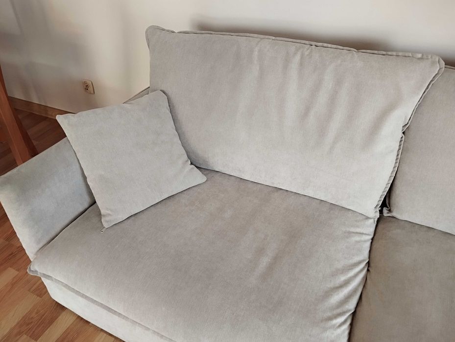 Sofa CAMBIO z 2 pokrowcami beżowym i miętowym