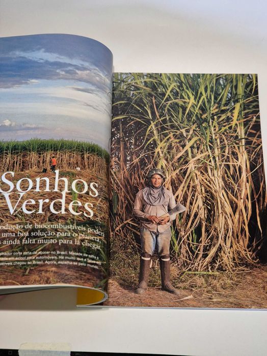 Edição Especial Revista National Geographic, BIO Combustíveis + Mapa A2