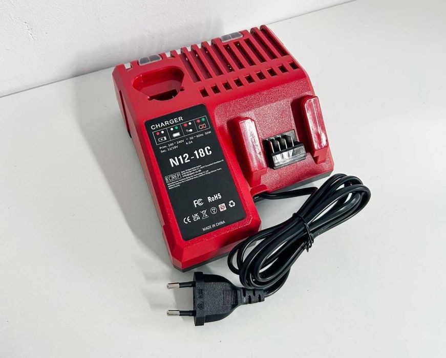 Nowa PODWÓJNA ładowarka zasilacz do Milwaukee M12-18FC M12 M14 M18