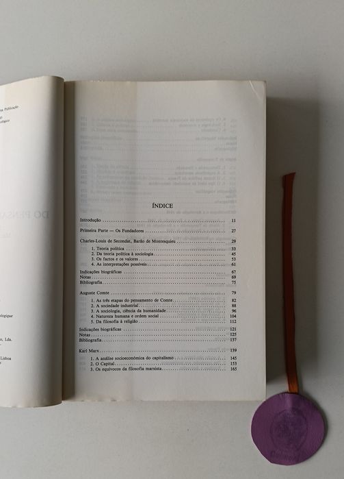As etapas do pensamento sociológico