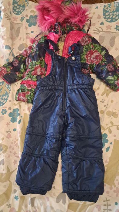 Зимові комбінезони для дівчинки