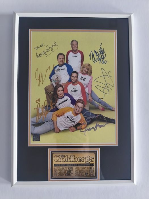 Moldura Série The Goldbergs com Autógrafos (A4)